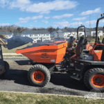 Ausa D 601 Site Dumpers from Prime Equipment for rent for asphalt and pavement jobs and projects